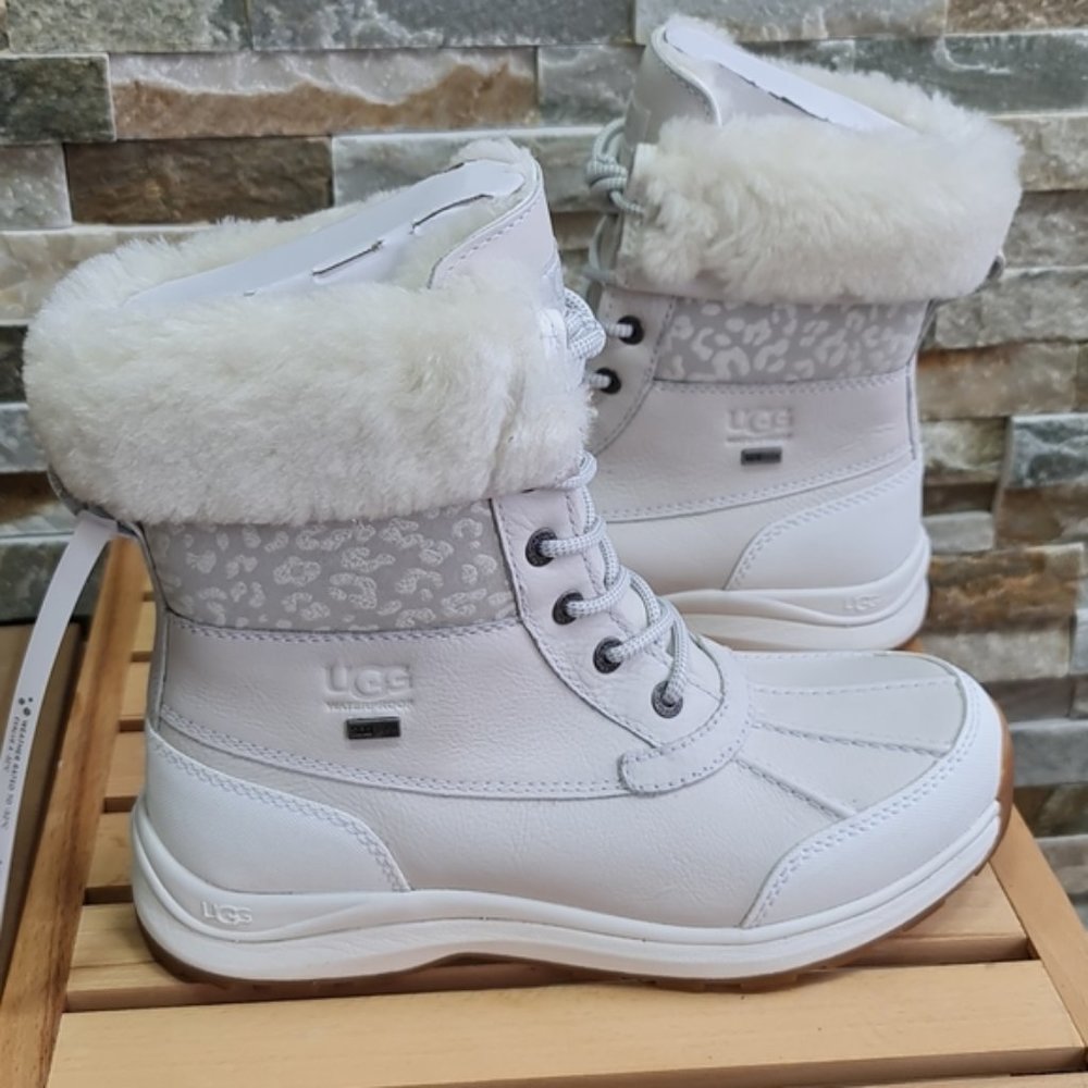 UGG Adirondack III Women's Boot Snow Leopard - Picture 7 of 8